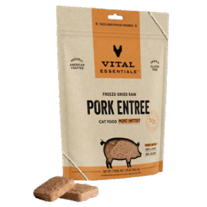 Vital Essentials MINI Patties – Pork Entrée（豬肉凍乾迷你肉餅）