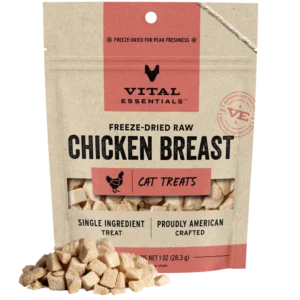 Vital Essentials TREATS – Freeze-Dried Chicken Breast(雞胸肉凍乾原肉小食)