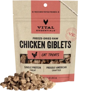 Vital Essentials TREATS – Freeze-Dried Chicken Giblets（雞內臟凍乾原肉小食）