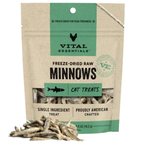 Vital Essentials TREATS – Freeze-Dried Minnows（整尾公魚凍乾小食）