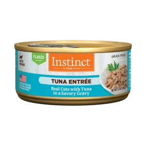 Instinct 無穀物⾁汁吞拿⿂⽚貓⽤主食罐頭