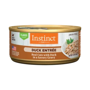 Instinct 無穀物⾁汁鴨⾁⽚貓⽤主食罐頭