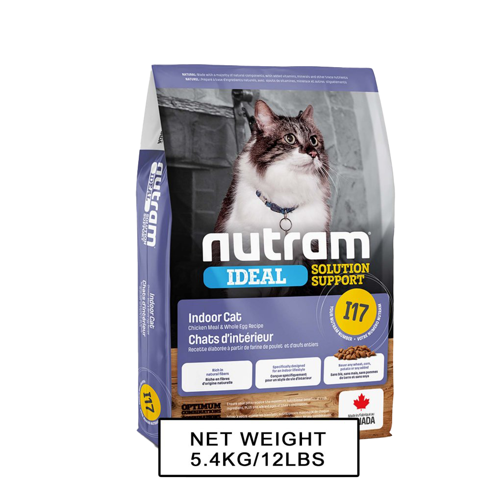 NUTRAM 控制掉毛室內天然貓糧