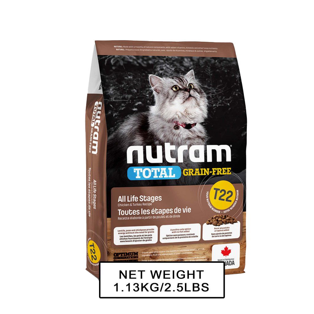 NUTRAM 雞+火雞無薯無穀貓糧