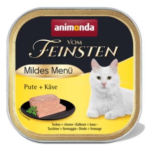Animonda Vom Feinsten Mild Menu 成貓肉泥餐盒 火雞+芝士 100g