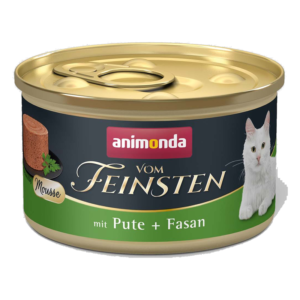 Animonda Vom Feinsten 成貓慕斯罐 火雞+雉雞 85g