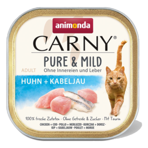 Animonda Carny Pure & Mild 成貓餐盒 雞肉+鱈魚 100g