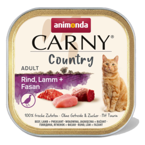Animonda Carny Country 成貓肉泥餐盒 牛肉、羊肉+雉雞 100g