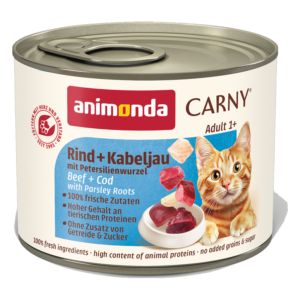 Animonda Carny 成貓罐 牛肉+鱈魚配歐芹根 200g