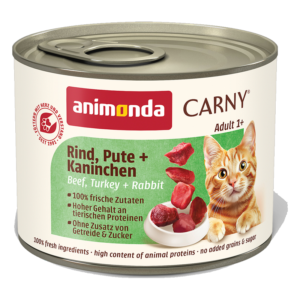 Animonda Carny 成貓罐 牛肉、火雞+兔肉 200g