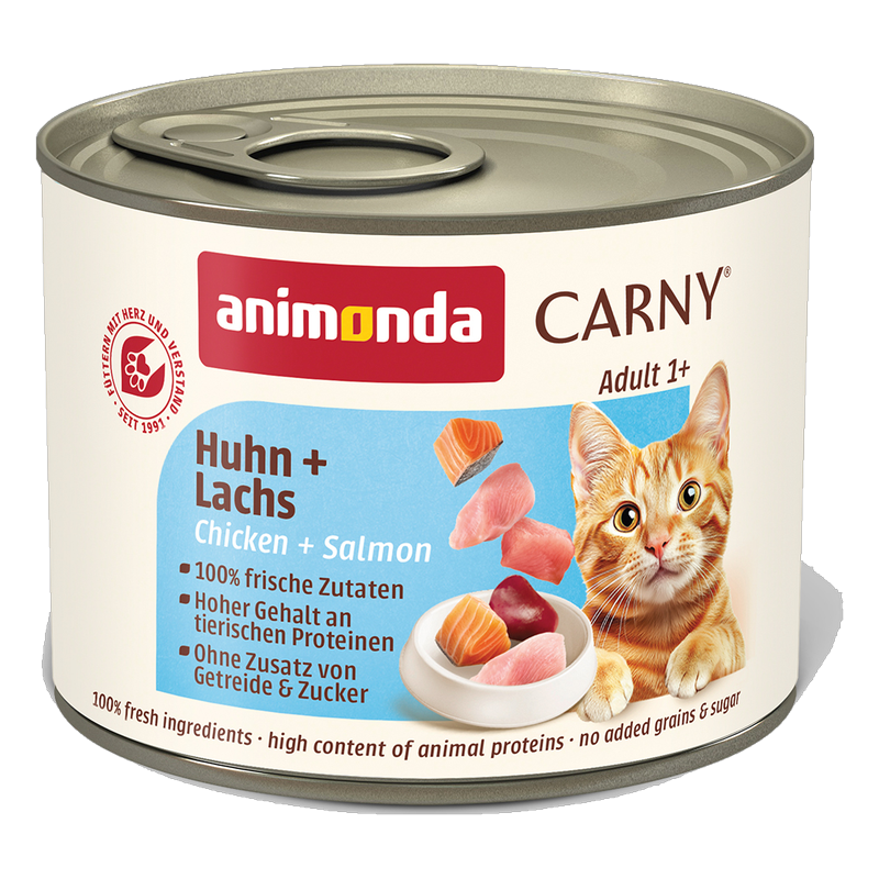 Animonda Carny 成貓罐 雞肉+三文魚 200g
