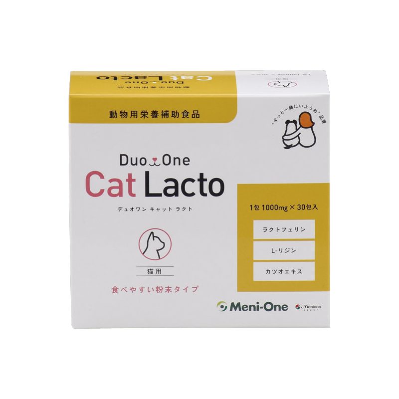 Duo One 乳鐵蛋白賴氨酸補充劑 (鰹魚精華) 貓用 30 支 1000mg