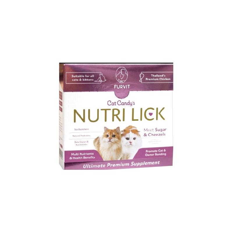 Furvit Cat Candy’s Nutri Lick 功能性營養肉泥條 泰國雞肉