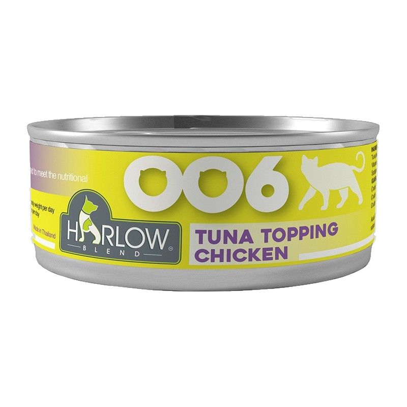Harlow Blend 無穀物主食罐 吞拿魚雞肉高湯 80g