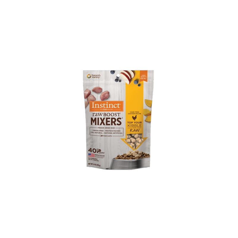Instinct 凍乾生肉伴糧 Mixers 貓用 (走地雞)