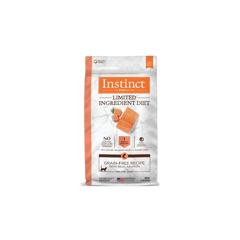 Instinct 單一蛋白系列 成貓乾糧 (三文魚)