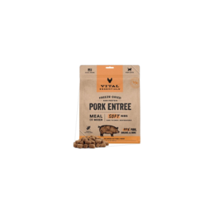 Vital Essentials SOFT NIBS – Pork Entrée（豬肉凍乾軟肉粒）