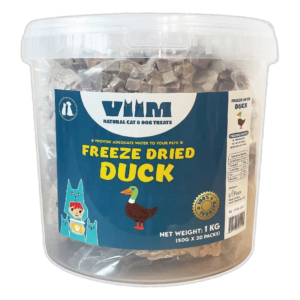 VIIM 凍乾鴨粒 桶裝 1kg（50g x 20 包）